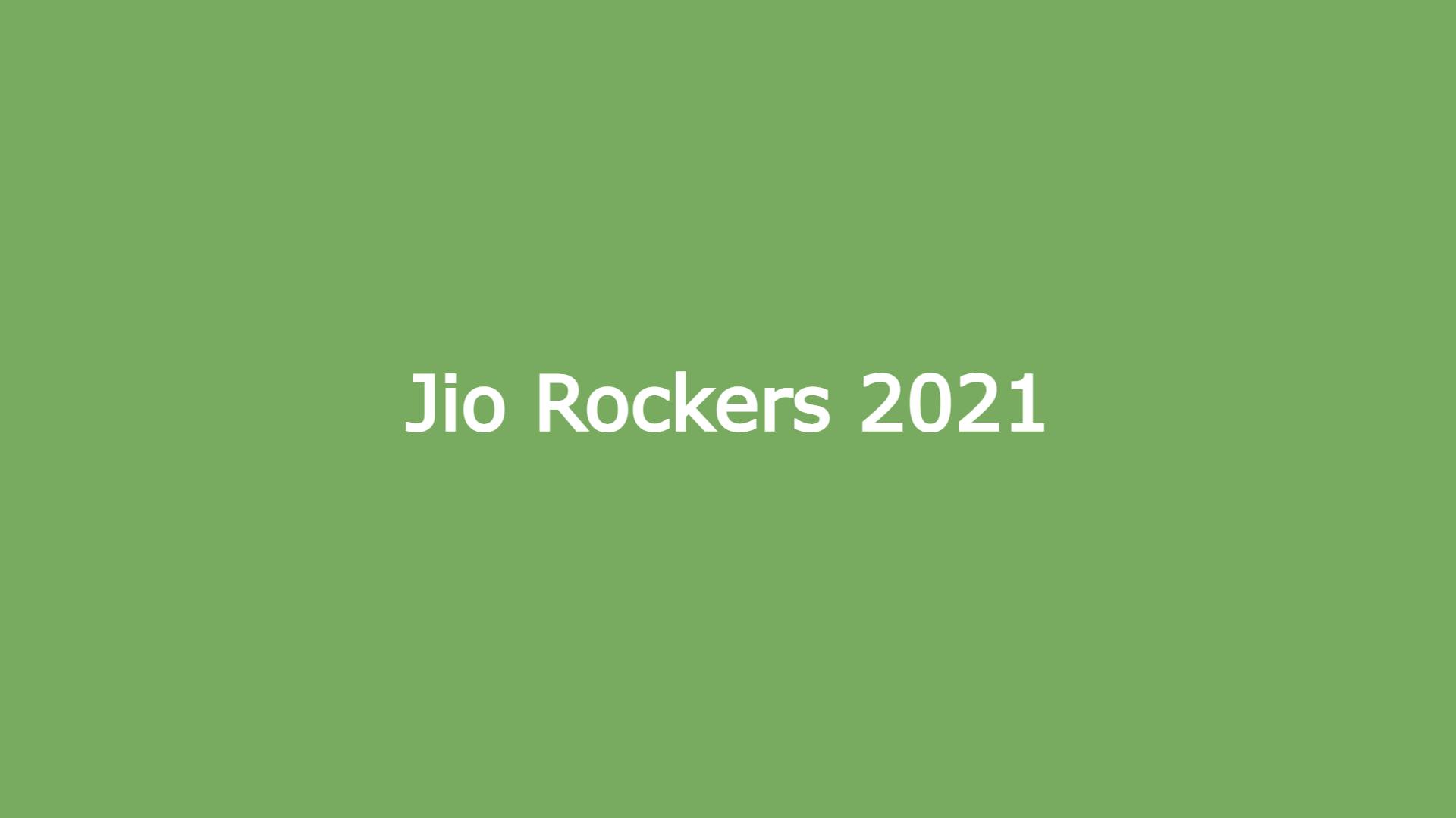 Jio Rockers 2021
