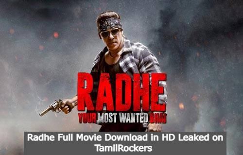 Radhe Full Movie Download in HD Leaked on TamilRockers & Telegram Channels for Free and Watch Online; Salman Khan - Disha Patani