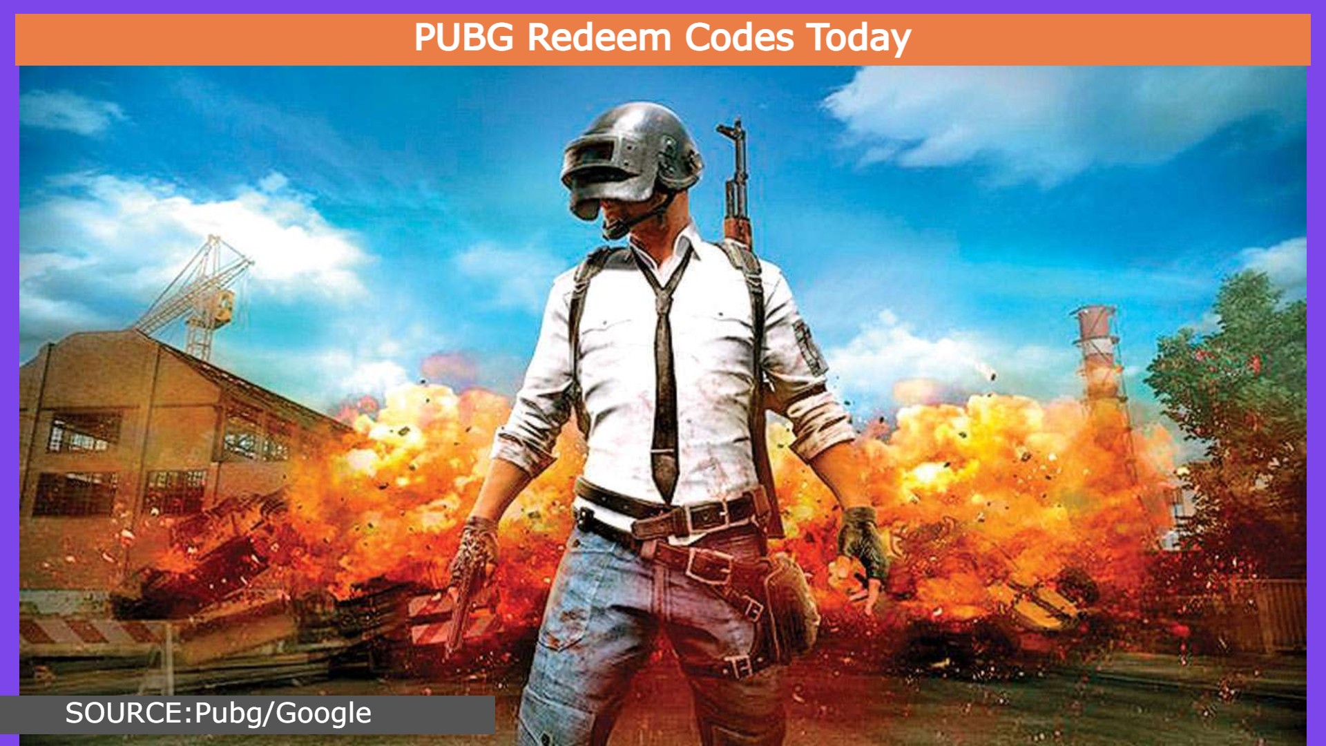 PUBG Redeem Codes Today