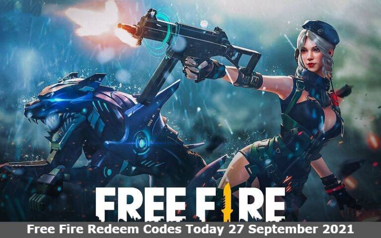 Free Fire Redeem Codes Today 28 September 2021