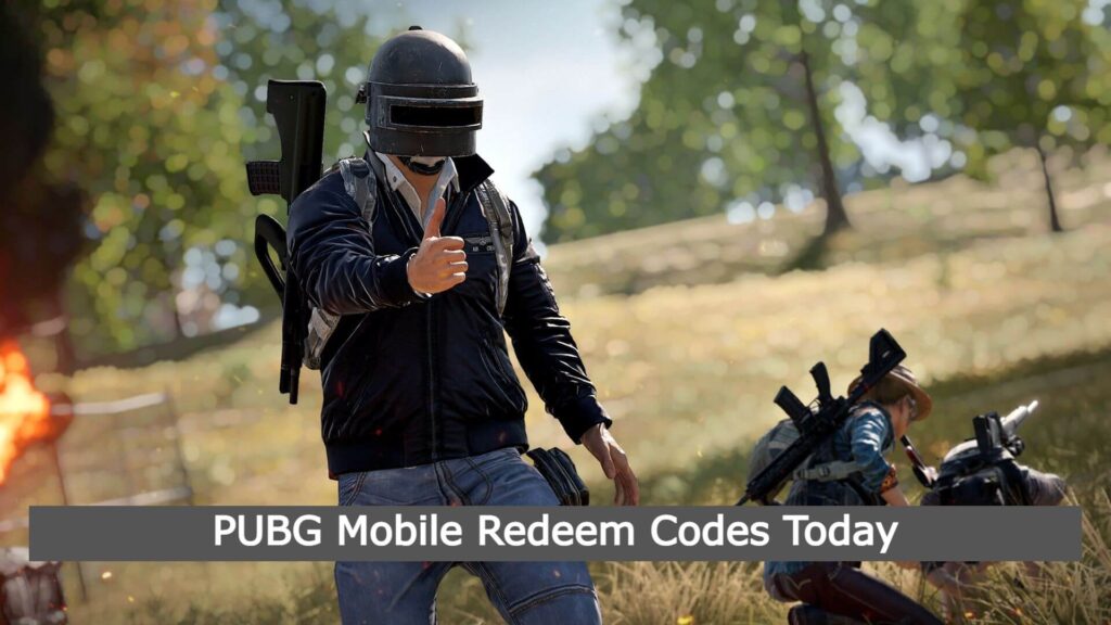 PUBG Mobile Redeem Codes Today