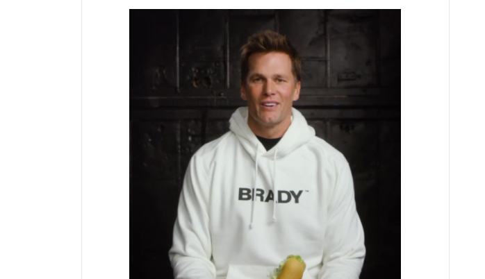 Tom Brady Is 'Back to' Eating Bread in Ad for Subway's New 1-Net Carb, 100-Calorie Hero