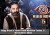 Bigg Boss 5 Tamil Vote Results Today 12 November 2021 Bigg Boss 5 Tamil Vote Results Today 11 November 2021