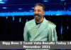 Bigg Boss 5 Tamil Vote Results Today 15 November 2021 Bigg Boss 5 Tamil Vote Results Today 14 November 2021