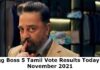 Bigg Boss 5 Tamil Vote Results Today 26 November 2021 Bigg Boss 5 Tamil Vote Results Today 26 November 2021