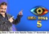 Bigg Boss 5 Tamil Vote Results Today 29 November 2021 Bigg Boss 5 Tamil Vote Results Today 27 November 2021