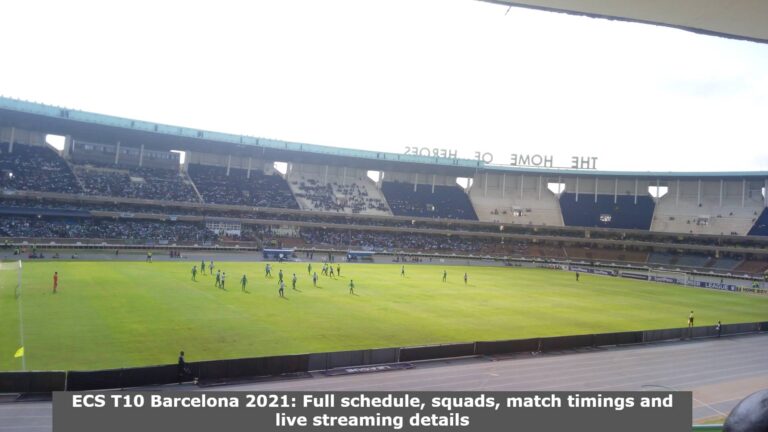 ECS T10 Barcelona 2021: Full schedule, squads, match timings and live streaming details