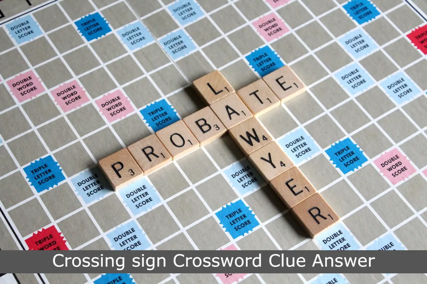 Crossing sign Crossword Clue Answer