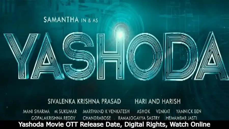 Yashoda Movie OTT Release Date