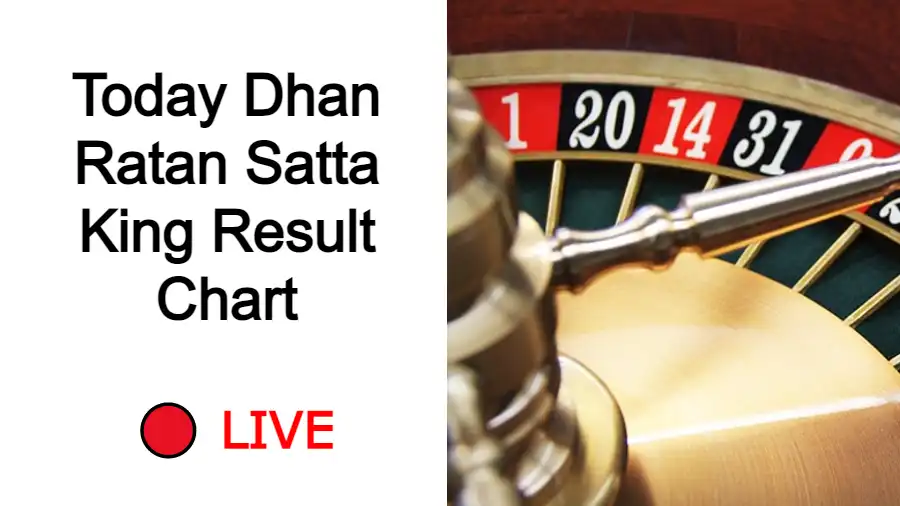 Dhan Ratan Satta King Result Chart