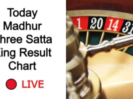 Madhur Shree Satta King Result Chart