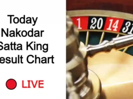 Nakodar Satta King Result Chart 5 February 2023 Today Nakodar Satta Record Chart 2023