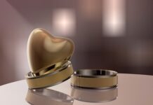 Matching His and Hers Platinum Rings: Celebrating Togetherness