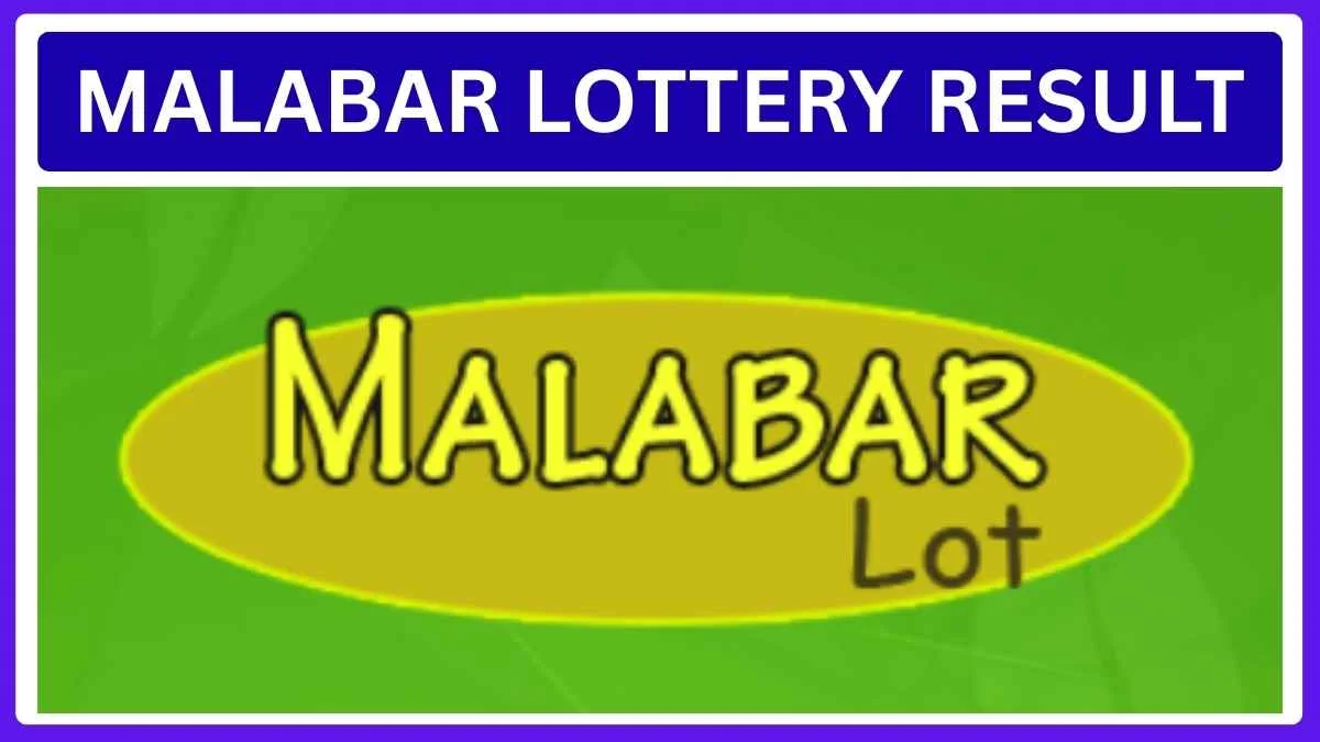Malabar Lottery Result Today 01 January 2026: Check Malabarlot Results Today